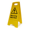 Heavy Duty A-Board Box Deal - Warning Wet floor