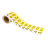 Warning Isolate Elsewhere - 250 Roll SAV (75 x 25mm)