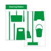 Shadowboard - Cleaning Station Style B (Green)